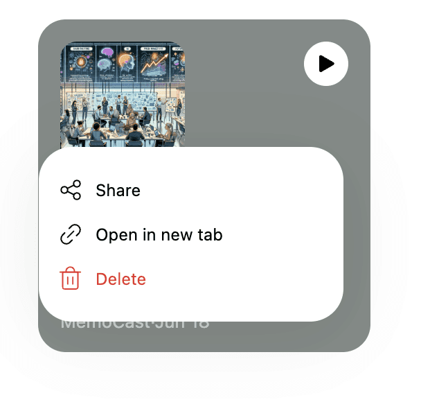 getting started with memocast